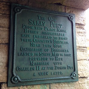 Plaque in Old Portsmouth